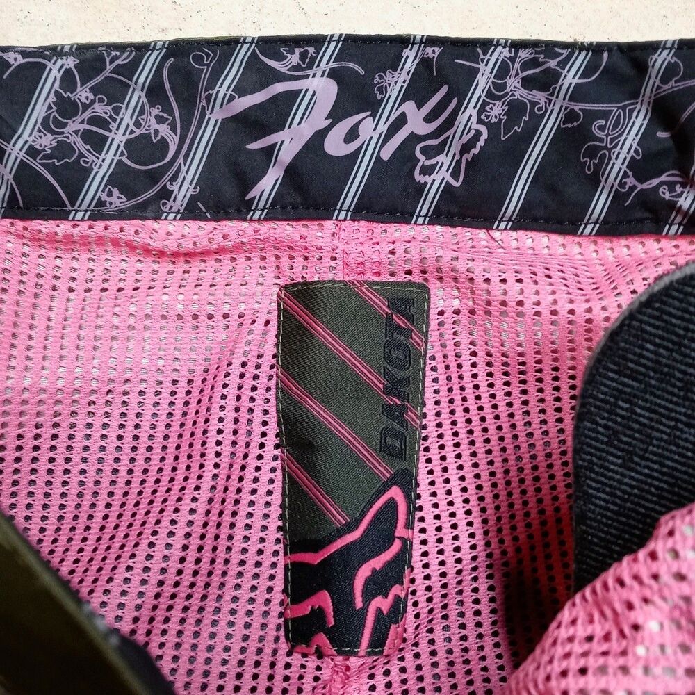 Fox Dakota Women’s Camo Motocross Racing Pants Size 11/12 Green Pink - Picture 7 of 11
